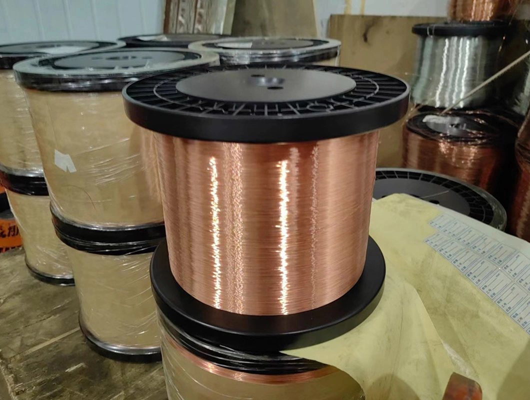 CCA CCAM 0.12mm - 2.0mm Copper Clad Aluminum Magnesium Wire Cable Raw Material