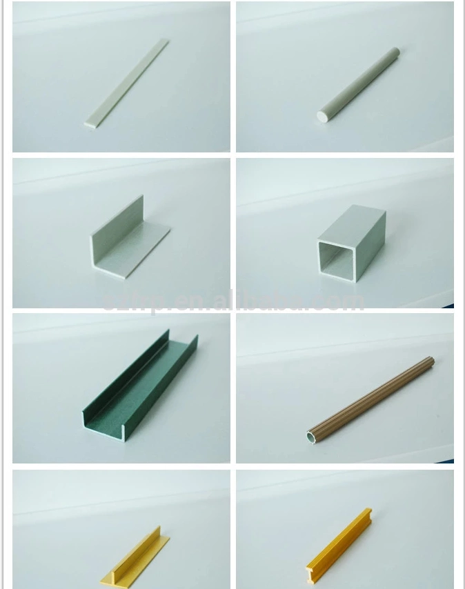 Fire Resistant FRP GRP Fiberglass Composite Plastic T Bar/T Beam/T Profile