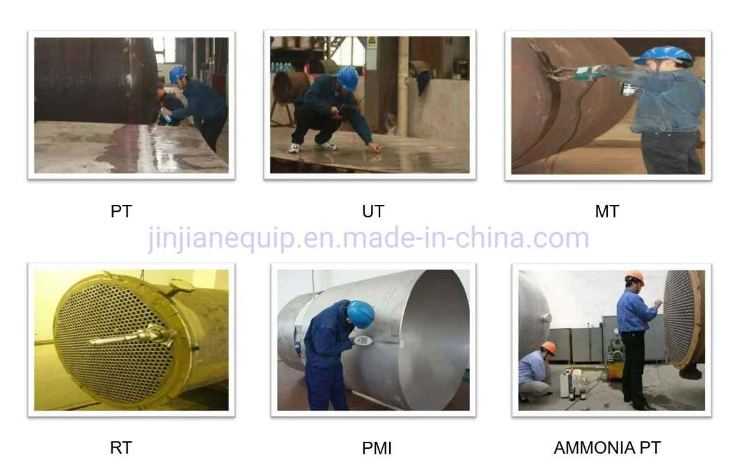 Titanium Nickel Crabon Steel Zirconium Industrial Heat Exchanger Pressure Vessel